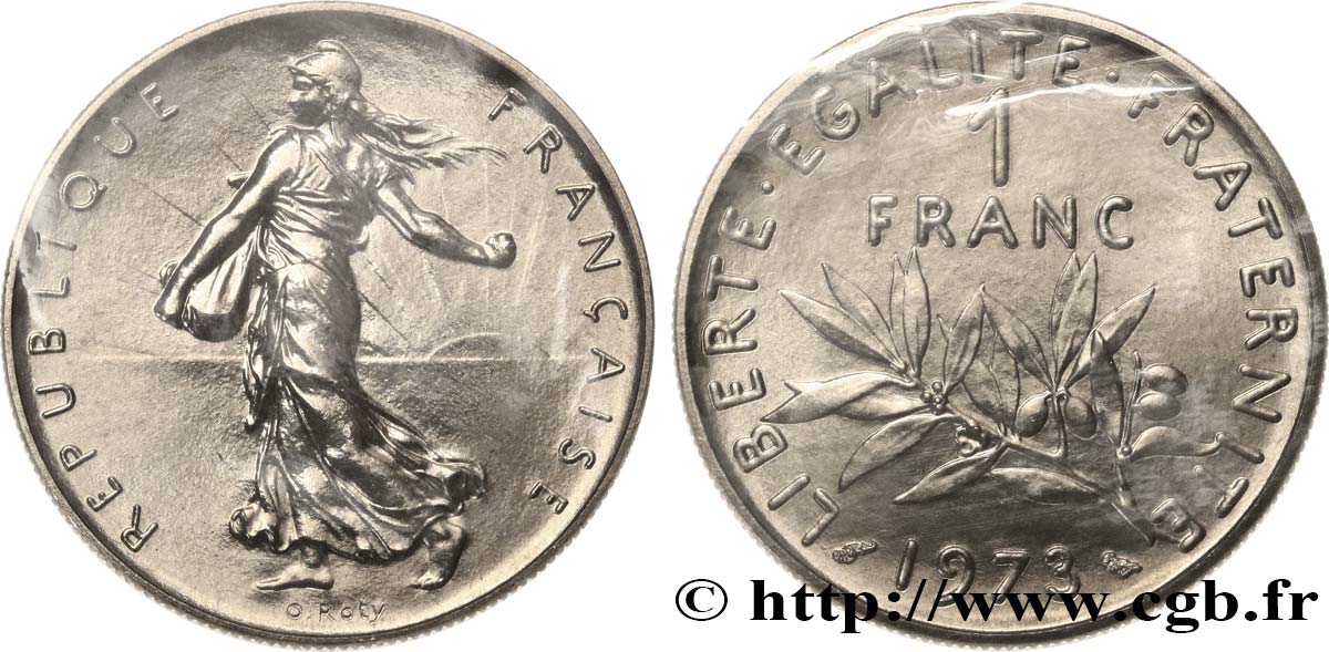 1 franc Semeuse, nickel 1973 Pessac F.226/18 MS 