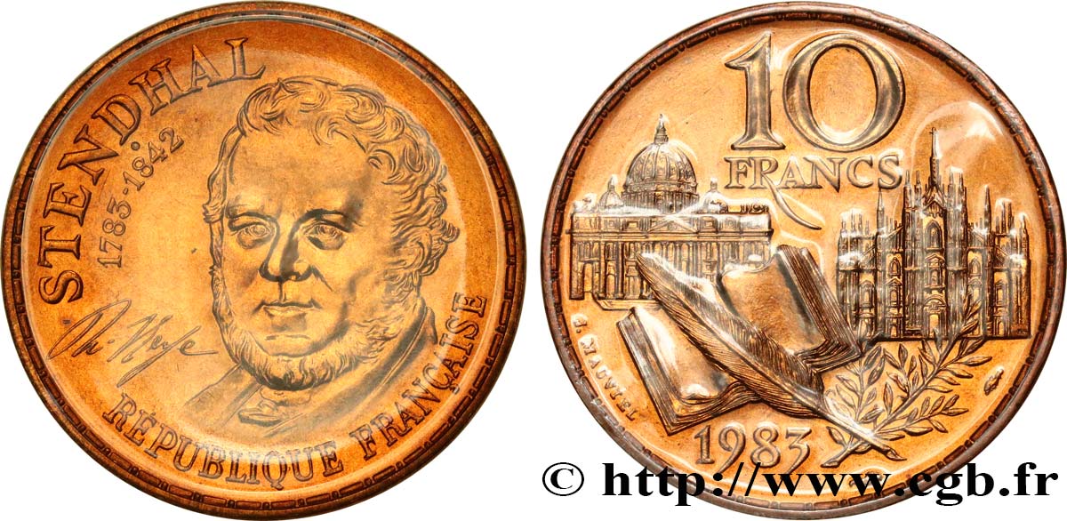 10 francs Stendhal 1983  F.368/2 MS 