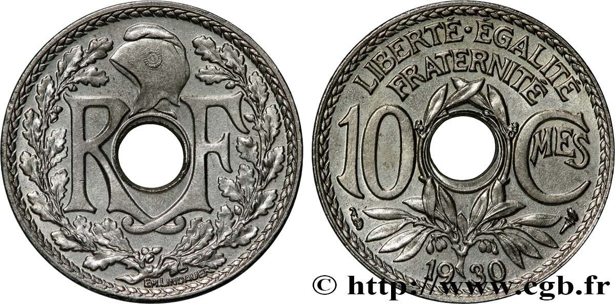 10 centimes Lindauer 1930  F.138/17 MS60 