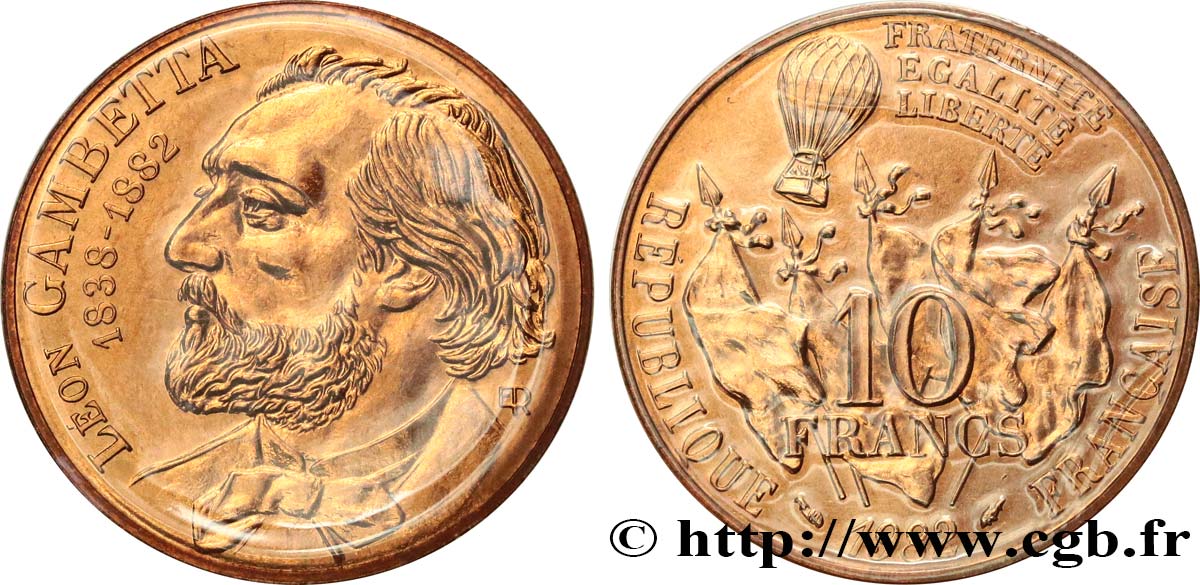 10 francs Gambetta 1982  F.366/2 MS 