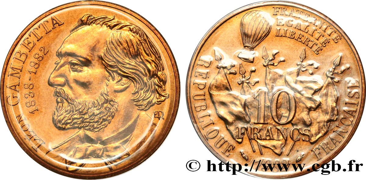 10 francs Gambetta 1982  F.366/2 MS 