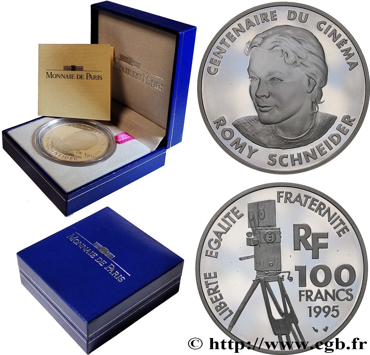 Belle Epreuve 100 francs Romy Schneider 1995  F.1655 2 MS 