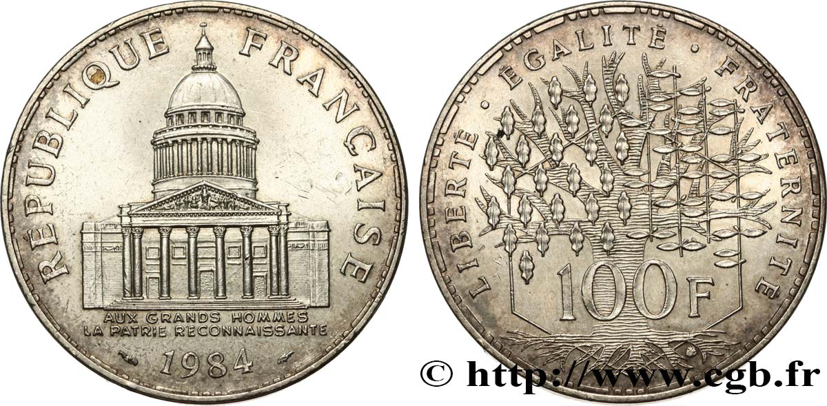 100 francs Panthéon 1984  F.451/4 AU 