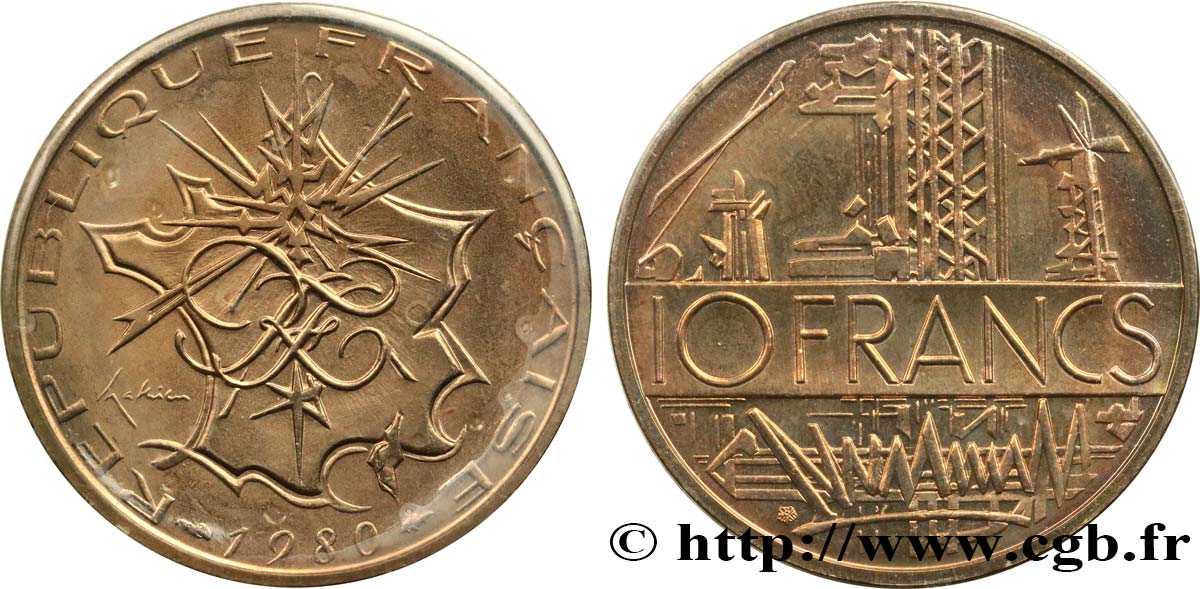 10 francs Mathieu 1980  F.365/8 MS 