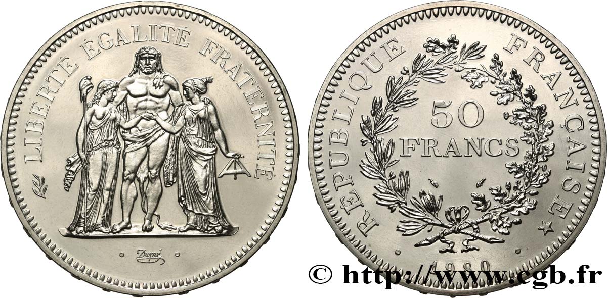 50 francs Hercule 1980  F.427/8 MS 