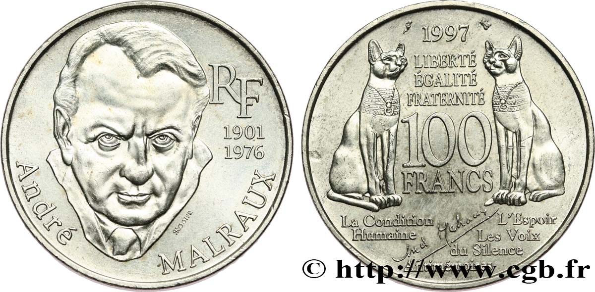 100 francs Malraux 1997  F.465/2 SUP+ 