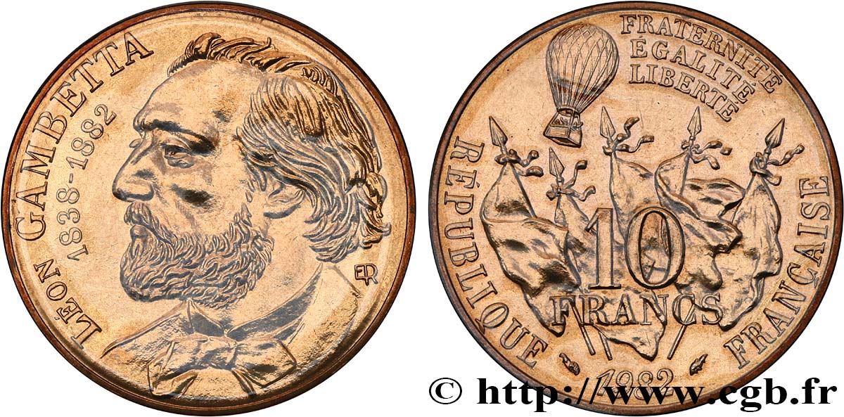 10 francs Gambetta 1982  F.366/2 ST 