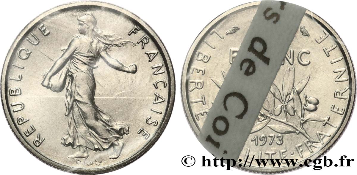1/2 franc Semeuse 1973 Pessac F.198/12 MS 
