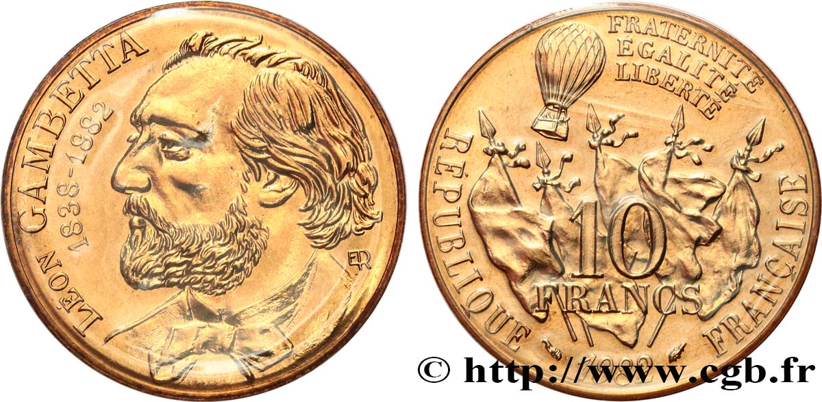 10 francs Gambetta 1982  F.366/2 ST 