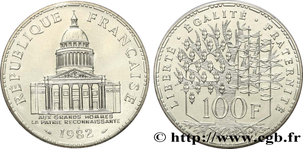 100 francs Panthéon 1982  F.451/2 ST 