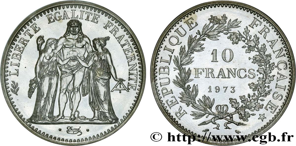 10 francs Hercule 1973  F.364/12 MS 