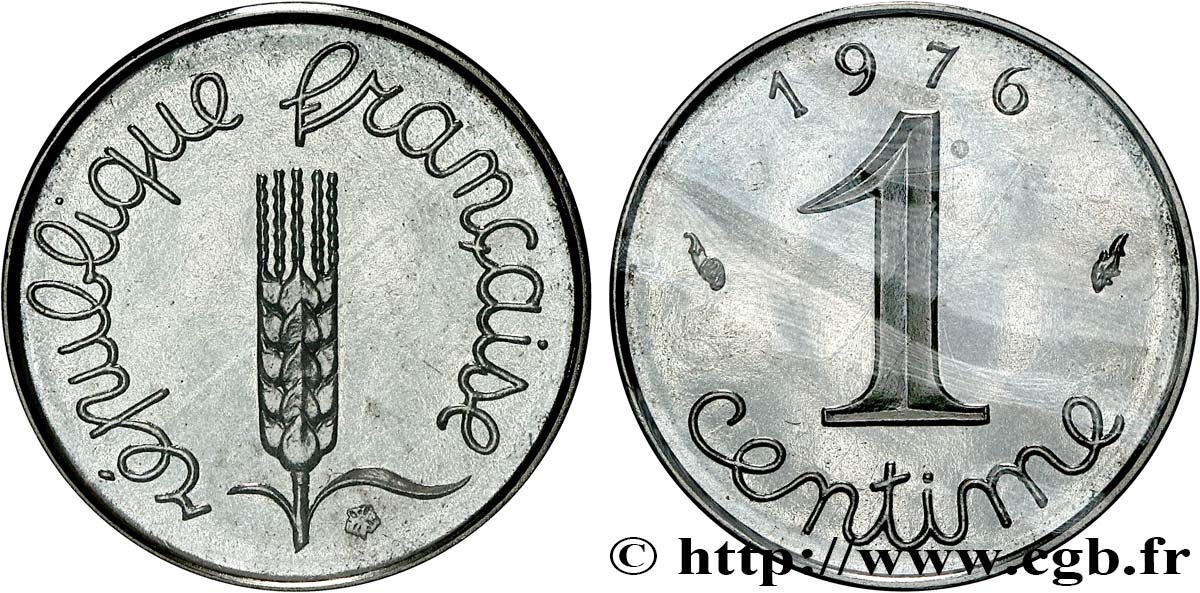 1 centime Épi 1976 Pessac F.106/29 MS 