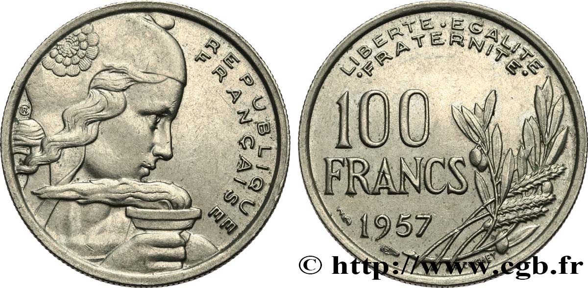 100 francs Cochet 1957  F.450/10 MBC45 