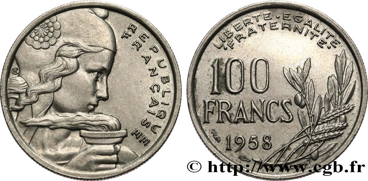 100 francs Cochet 1958  F.450/12 AU 