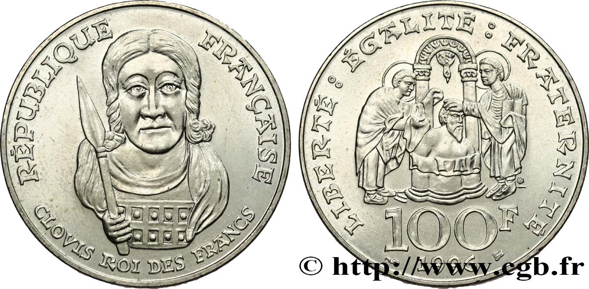 100 francs Clovis 1996  F.464/2 fST 