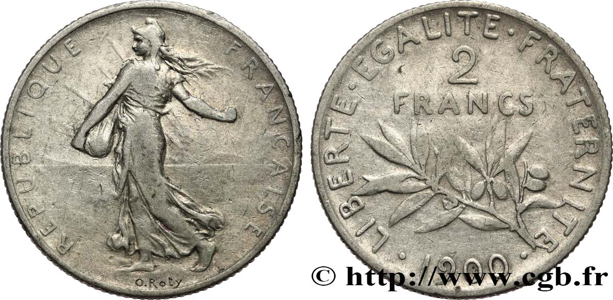 2 francs Semeuse 1900  F.266/4 F15 