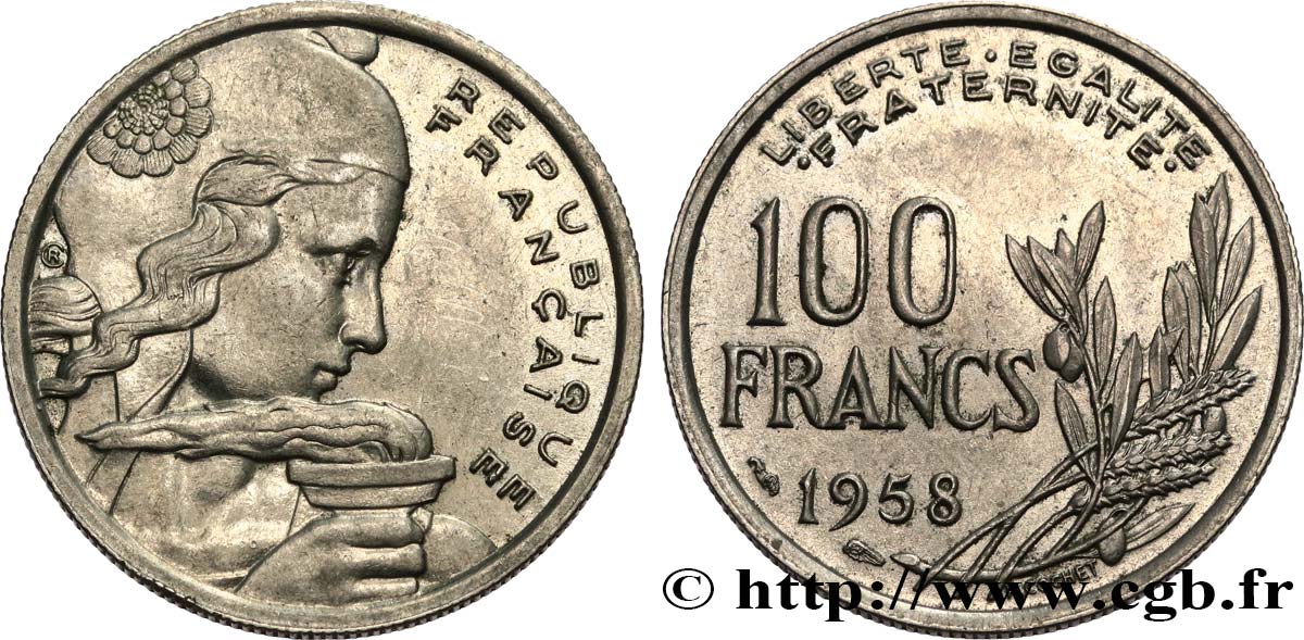 100 francs Cochet 1958  F.450/12 AU 