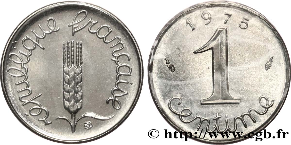 1 centime Épi 1975 Pessac F.106/27 MS 