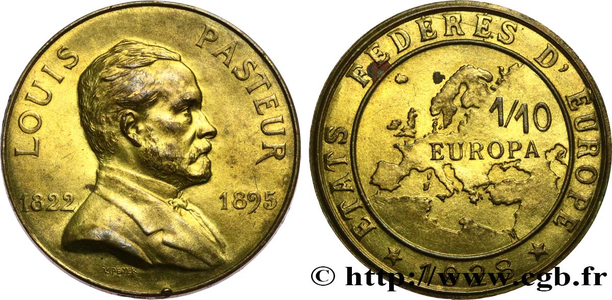 1/10 Europa 1928  Maz.2620  SUP 