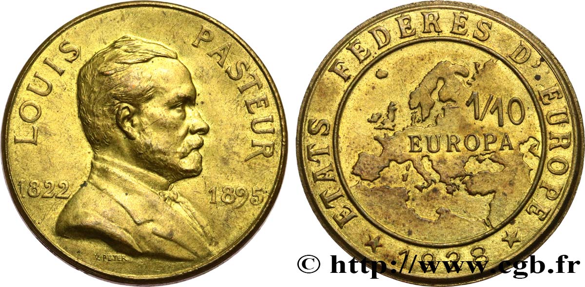 1/10 Europa 1928  Maz.2620  EBC 