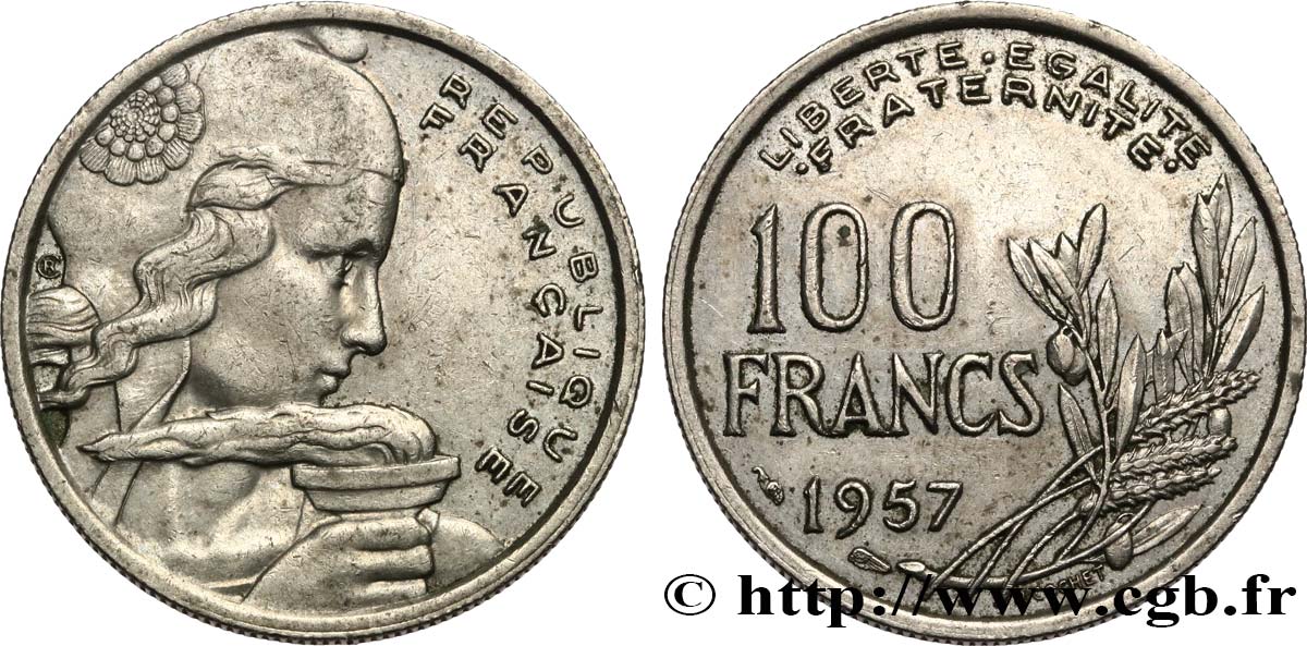 100 francs Cochet 1957  F.450/10 BC35 