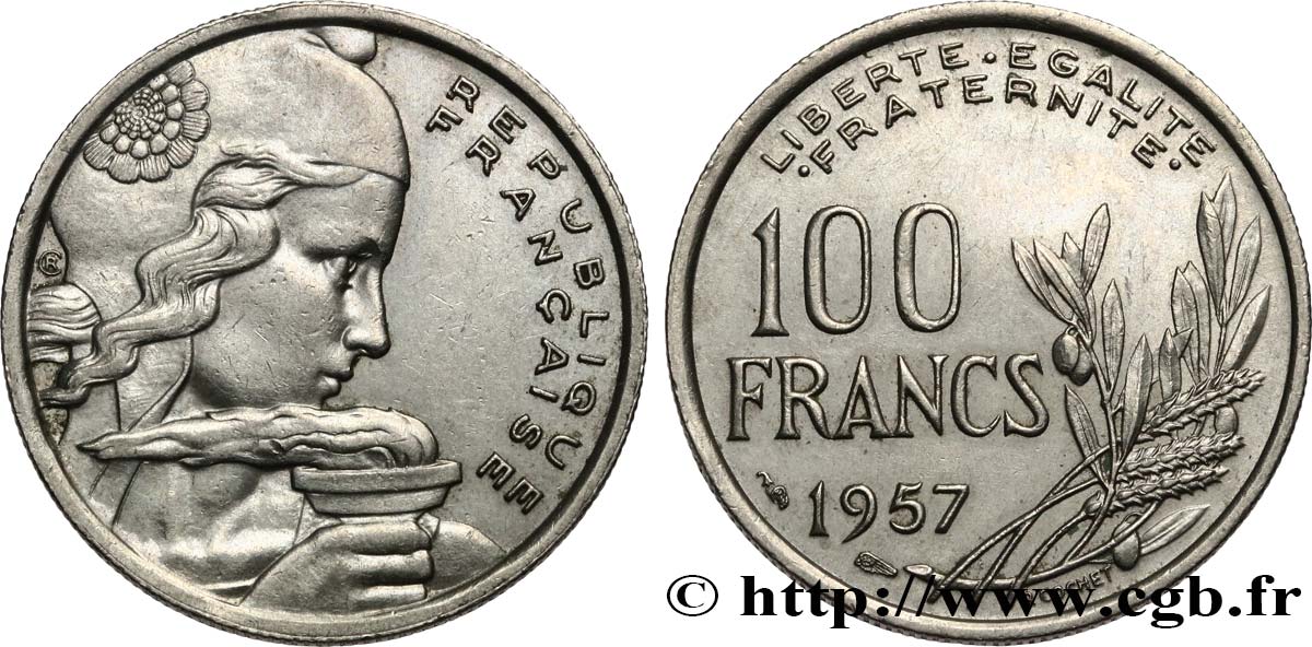100 francs Cochet 1957  F.450/10 BB 