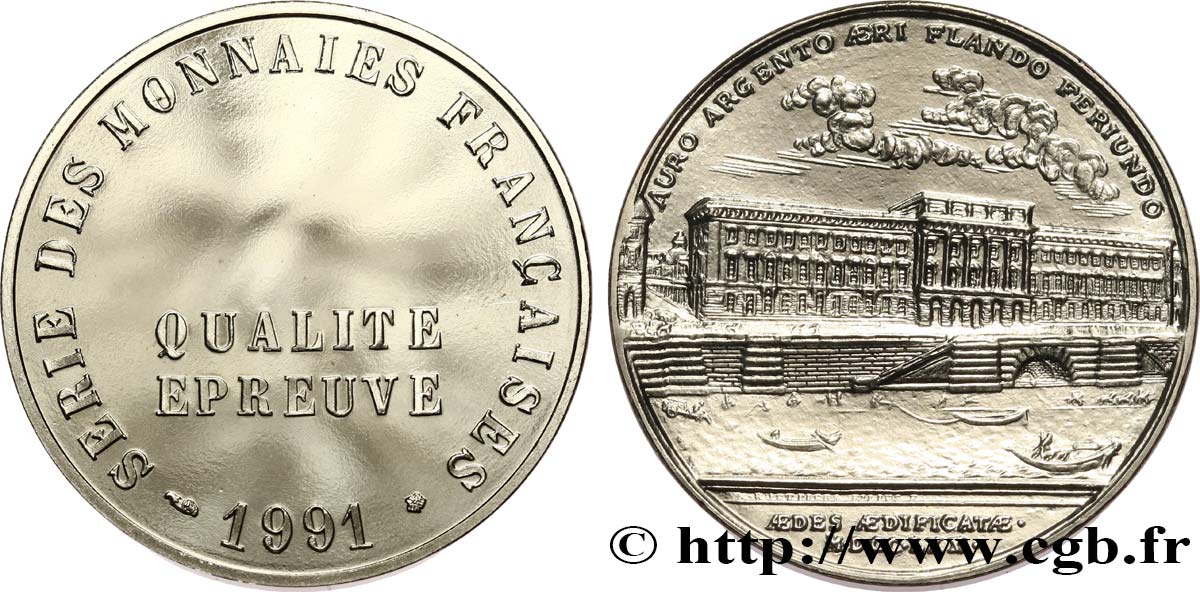 Frappe au module de 20 francs 1991 Pessac  ST 