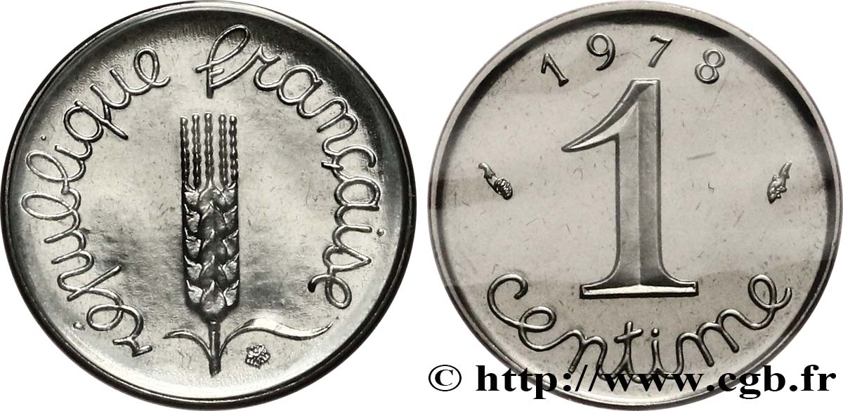 1 centime Épi 1978 Pessac F.106/33 MS 