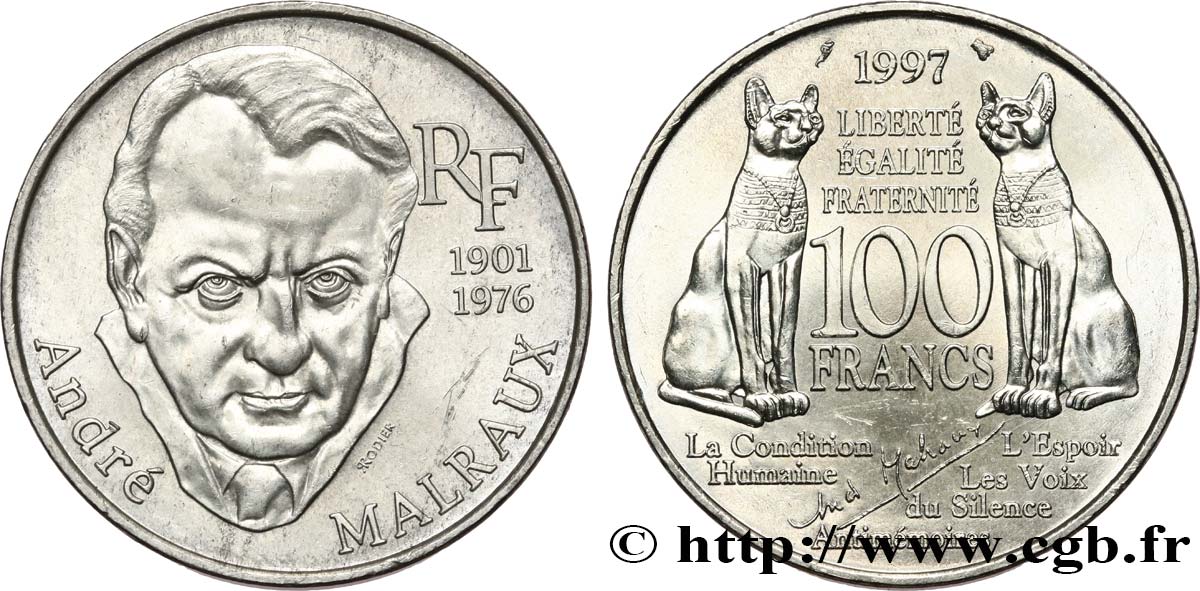 100 francs Malraux 1997  F.465/2 SUP 
