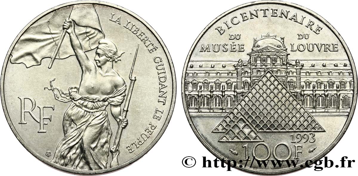 100 francs Liberté guidant le peuple 1993  F.461/2 VZ+ 