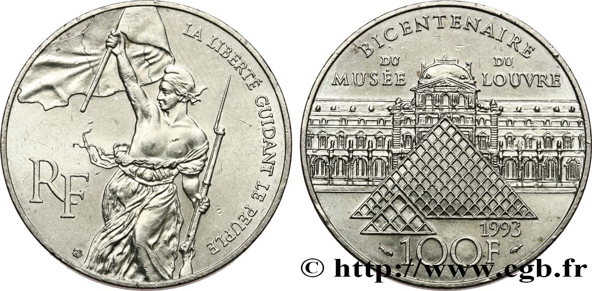 100 francs Liberté guidant le peuple 1993  F.461/2 SUP 