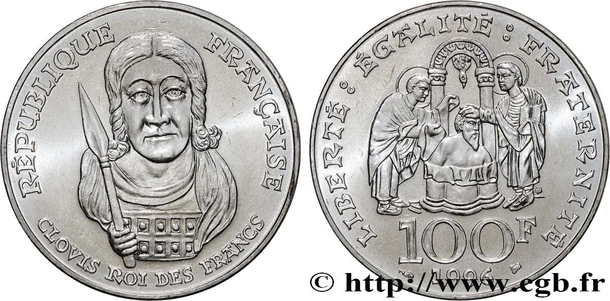 100 francs Clovis 1996  F.464/2 SPL 