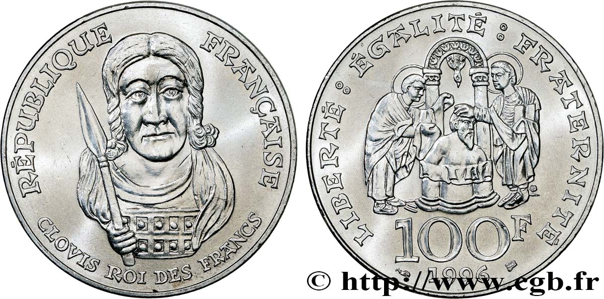 100 francs Clovis 1996  F.464/2 MS 