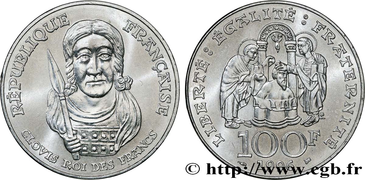 100 francs Clovis 1996  F.464/2 SPL 