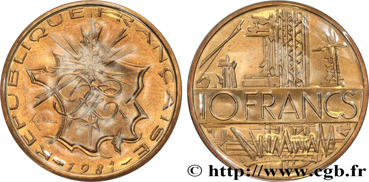 10 francs Mathieu, tranche B 1981 Pessac F.365/9 ST 