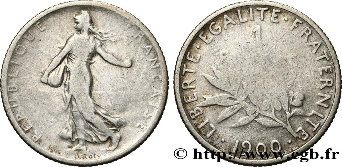 1 franc Semeuse 1900  F.217/4 RC 