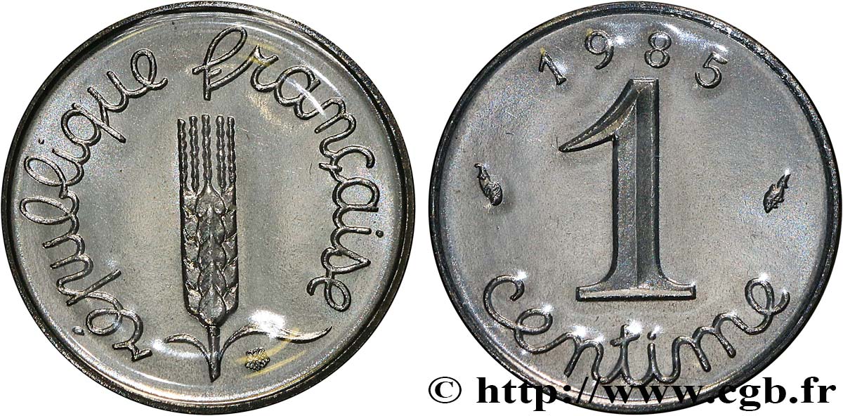 1 centime Épi 1985 Pessac F.106/42 FDC 