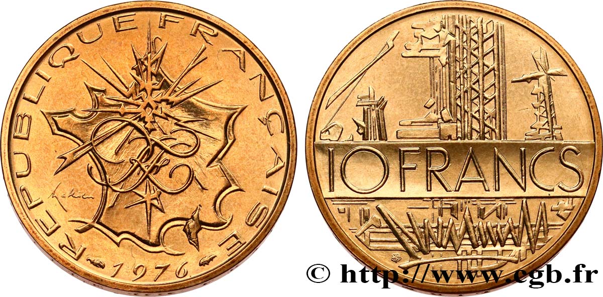 10 francs Mathieu 1976 Pessac F.365/4 ST 