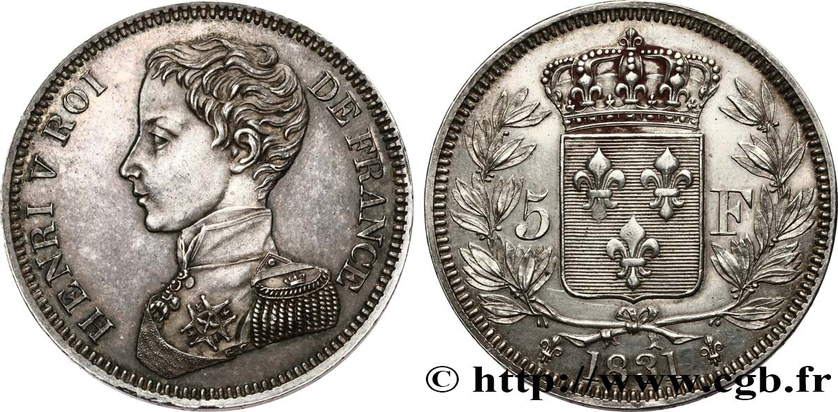 5 Francs 1831  VG.2690  SUP+ 