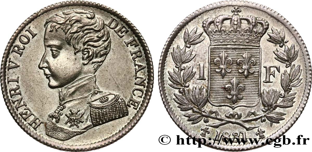 1 franc 1831  VG.2705  SUP 