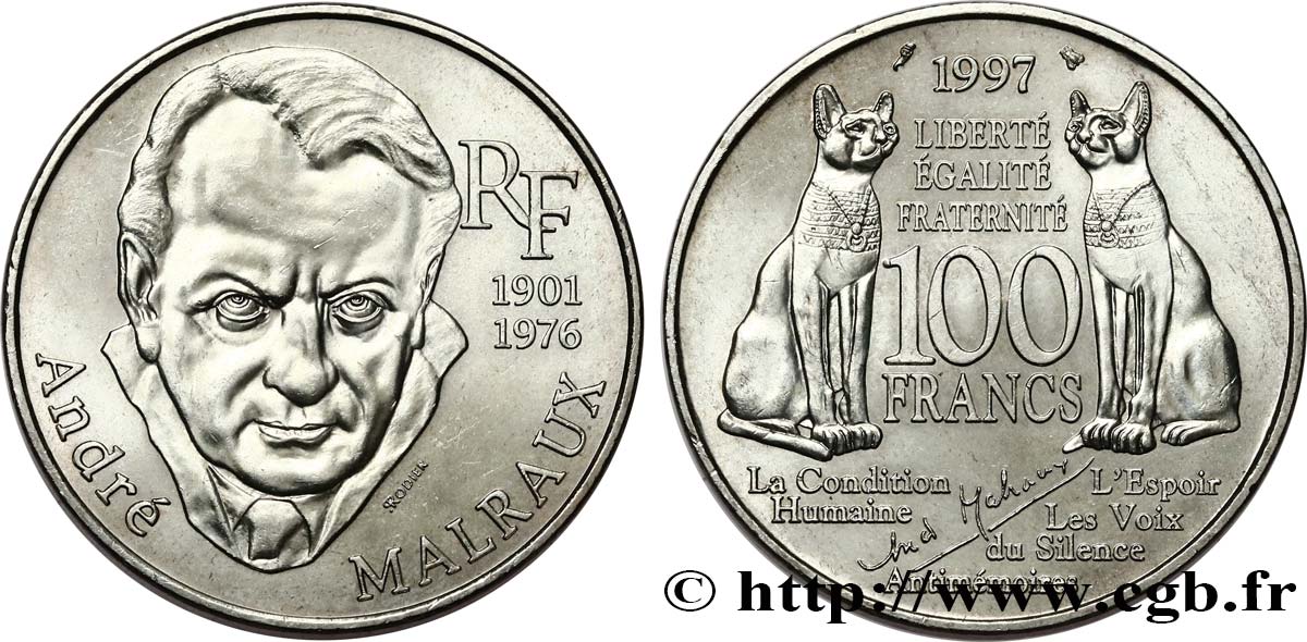 100 francs Malraux 1997  F.465/2 EBC+ 