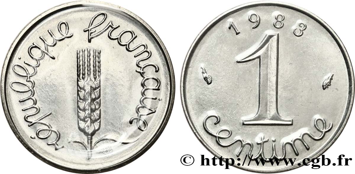 1 centime Épi 1983 Pessac F.106/40 MS 