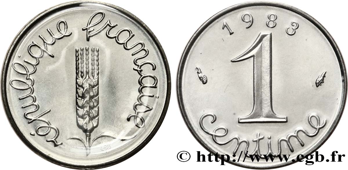 1 centime Épi 1983 Pessac F.106/40 ST 