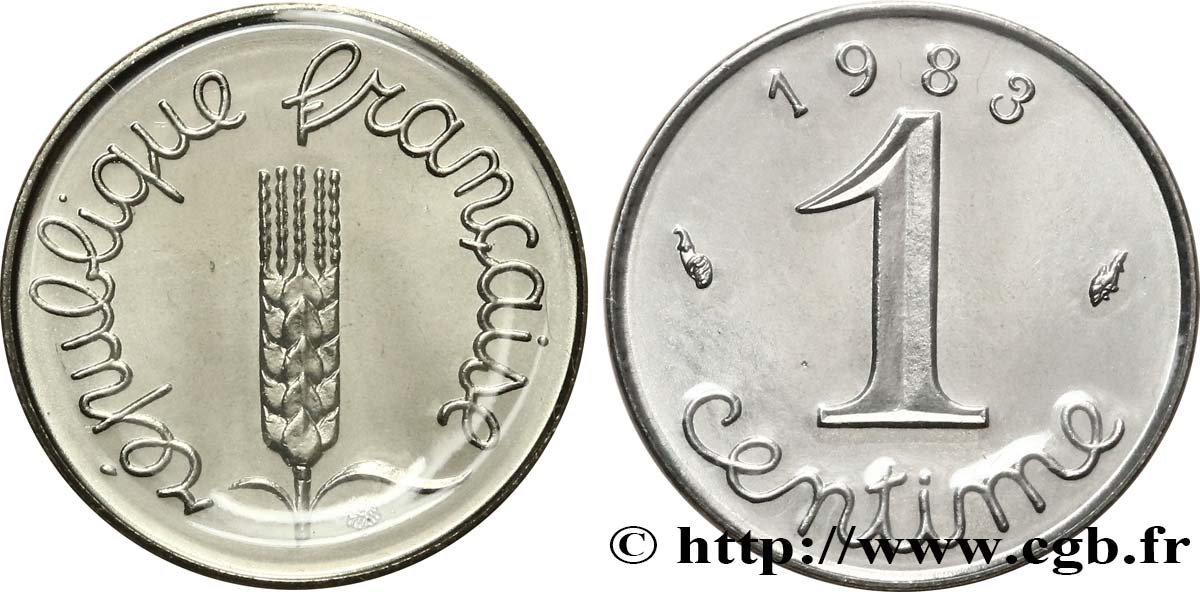 1 centime Épi 1983 Pessac F.106/40 FDC 