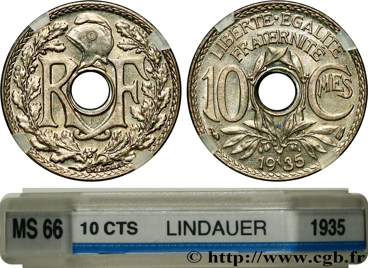 10 centimes Lindauer 1935  F.138/22 ST66 GENI