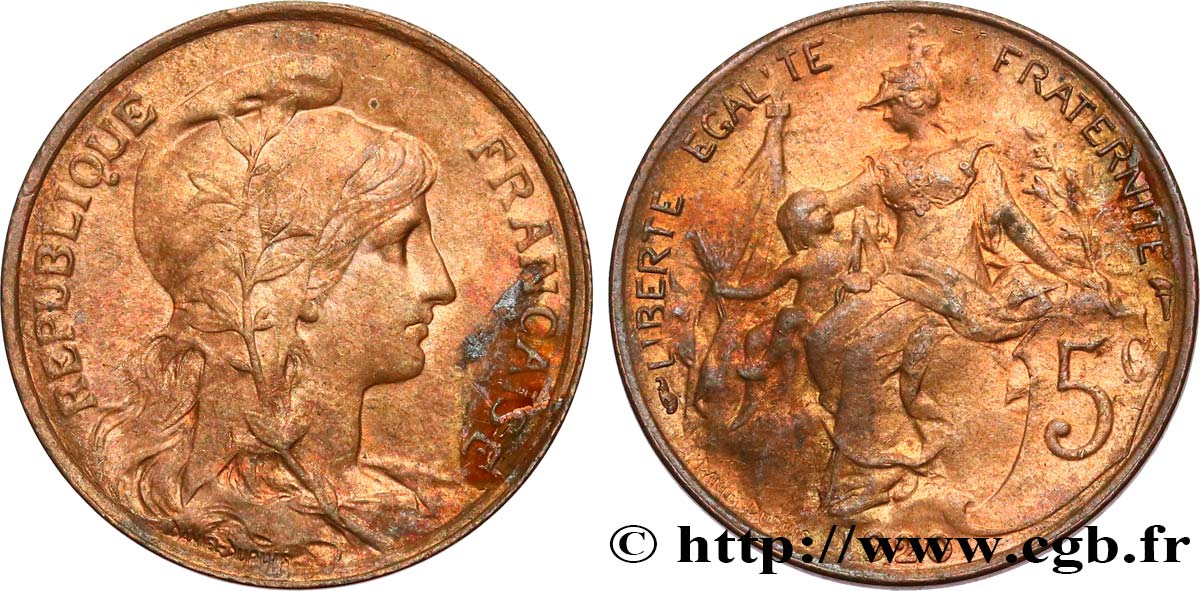 5 centimes Daniel-Dupuis 1920  F.119/31 TTB+ 