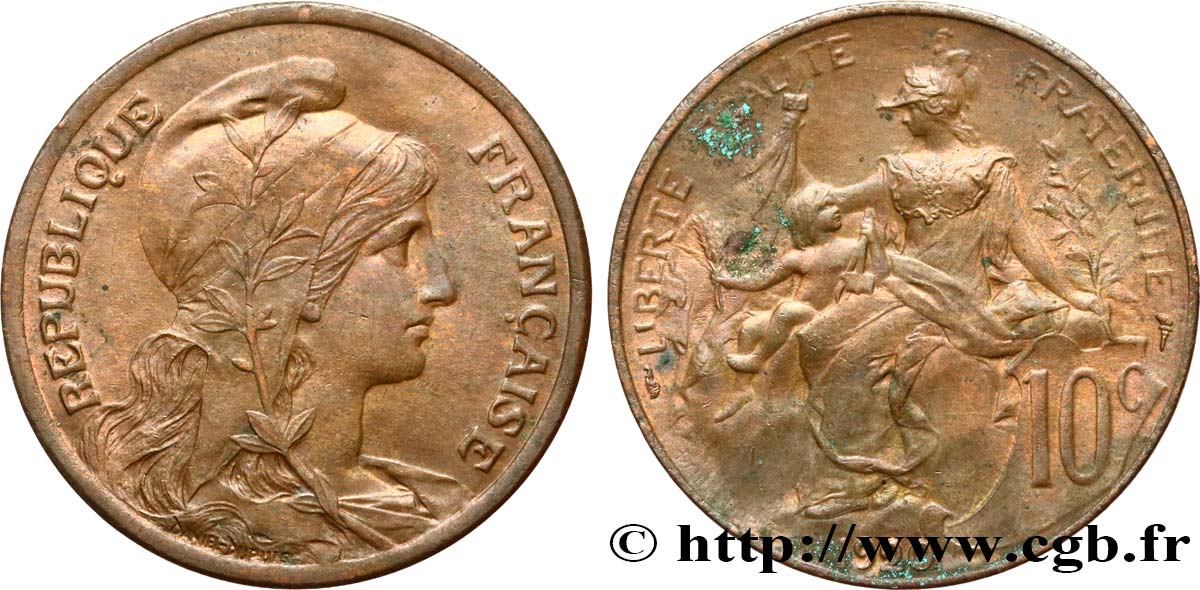 10 centimes Daniel-Dupuis 1920  F.136/29 TTB+ 