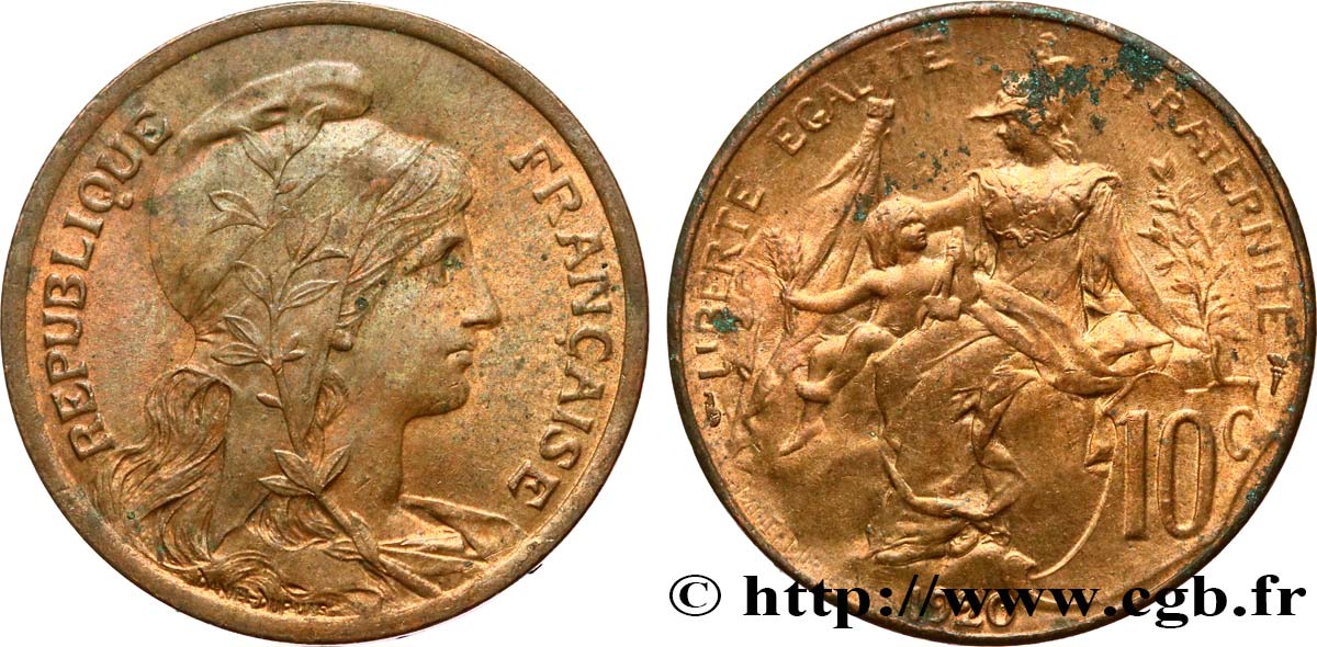 10 centimes Daniel-Dupuis 1920  F.136/29 AU 