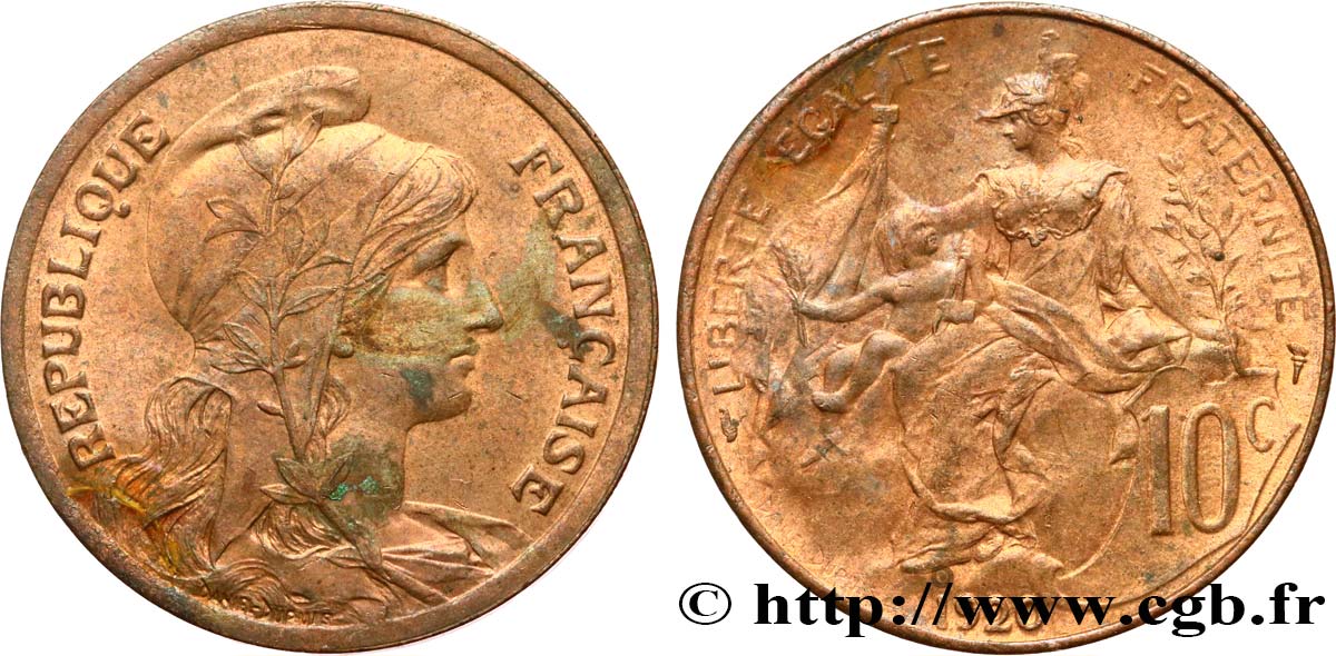 10 centimes Daniel-Dupuis 1920  F.136/29 AU 
