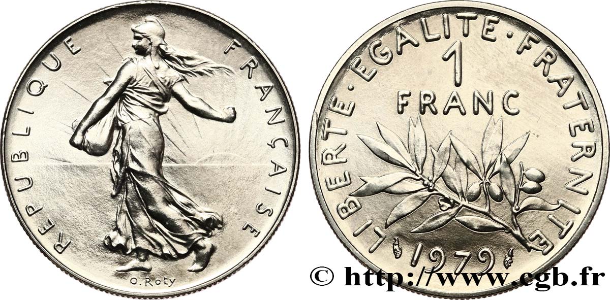 1 franc Semeuse, nickel 1979 Pessac F.226/24 FDC65 